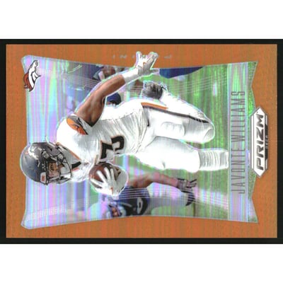 2024 Panini Prizm Deca Prizms Orange #89 Javonte Williams