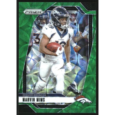 2024 Panini Prizm Prizms Green Scope #88 Marvin Mims
