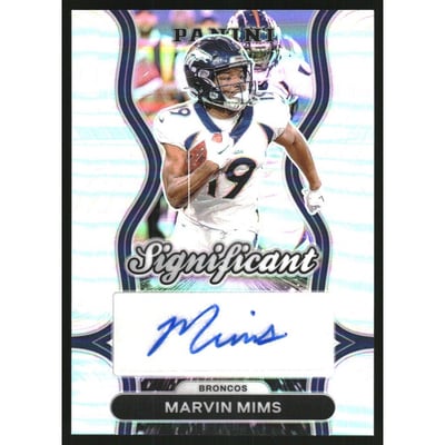 2024 Panini Prizm Significant Signatures #47 Marvin Mims