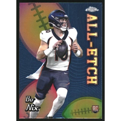 2024 Topps Chrome All Etch #CAEBN Bo Nix