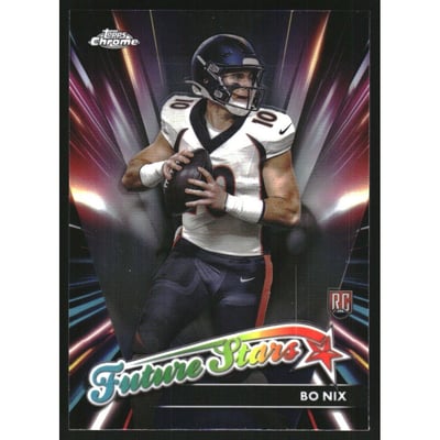 2024 Topps Chrome Future Stars #FS4 Bo Nix