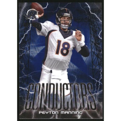 2024 Topps Resurgence Conductors Navy Surge #C12 Peyton Manning