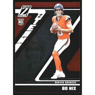 2024 Zenith Z-Team #4 Bo Nix