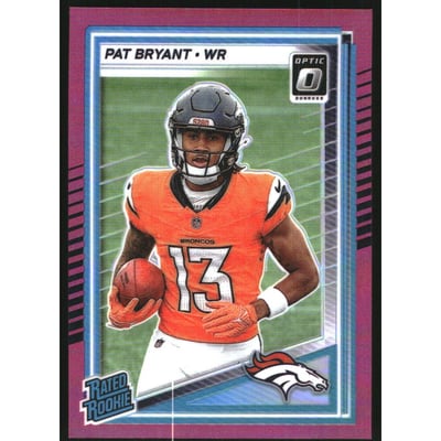 2025 Donruss Optic Pink #215 Pat Bryant RR