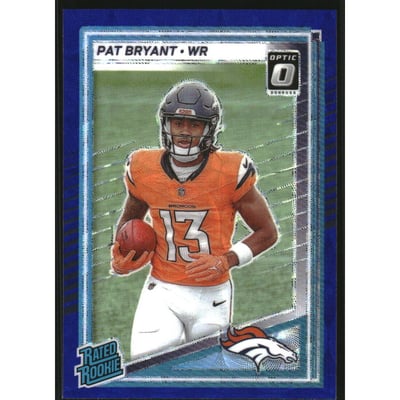 2025 Donruss Optic Rated Rookies Preview Blue Scope #336 Pat Bryant