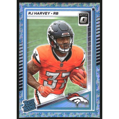 2025 Donruss Optic Rocket #208 RJ Harvey RR