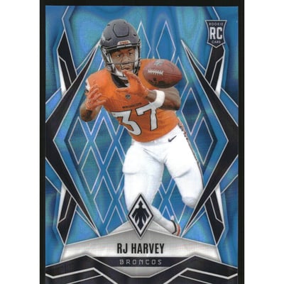 2025 Panini Phoenix Light Blue Lava #176 RJ Harvey