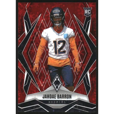 2025 Panini Phoenix Red Winter #239 Jahdae Barron
