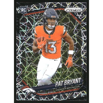 2025 Panini Prizm Prizms Lazer #366 Pat Bryant