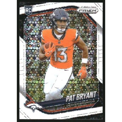2025 Panini Prizm Prizms White Disco #366 Pat Bryant