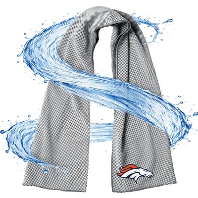 Denver Broncos ActionHeat AlphaCool Mesh Instant Cooling Towel