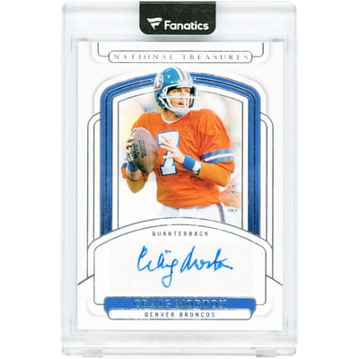 Craig Morton Denver Broncos Autographed 2024 Panini National Treasures Signatures #SIGS-CMN #87/99 Card