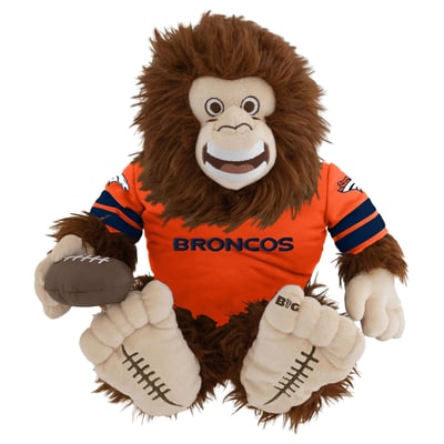 Denver Broncos 14" Big Footballer Premium Plush