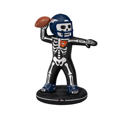 Denver Broncos 7' Inflatable Skeleton Quarterback