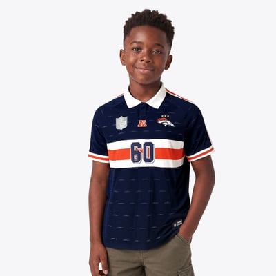 Camiseta para aficionados Fanatics Football x Football del Denver Broncos 2026 - Jóvenes