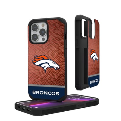 Denver Broncos iPhone Rugged Wordmark Design Case