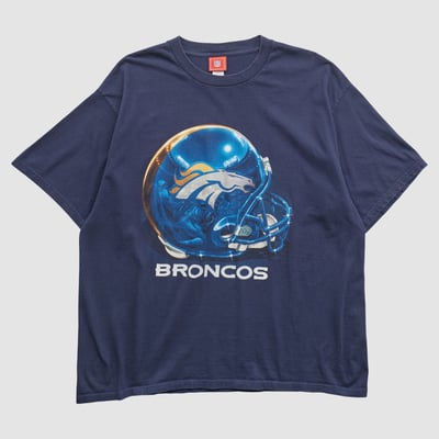 Denver Broncos NFL 2000s T-shirt - Navy - 2XL by Fanatics Real Vintage