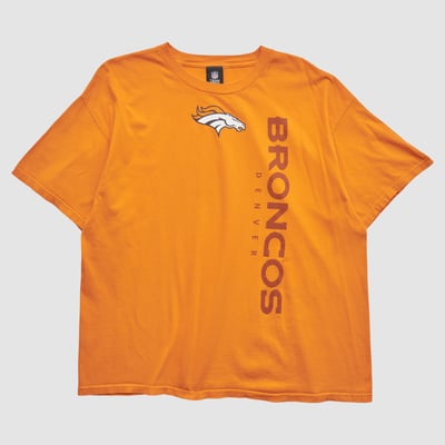 Denver Broncos NFL 2010s T-shirt - Orange - 2XL by Fanatics Real Vintage