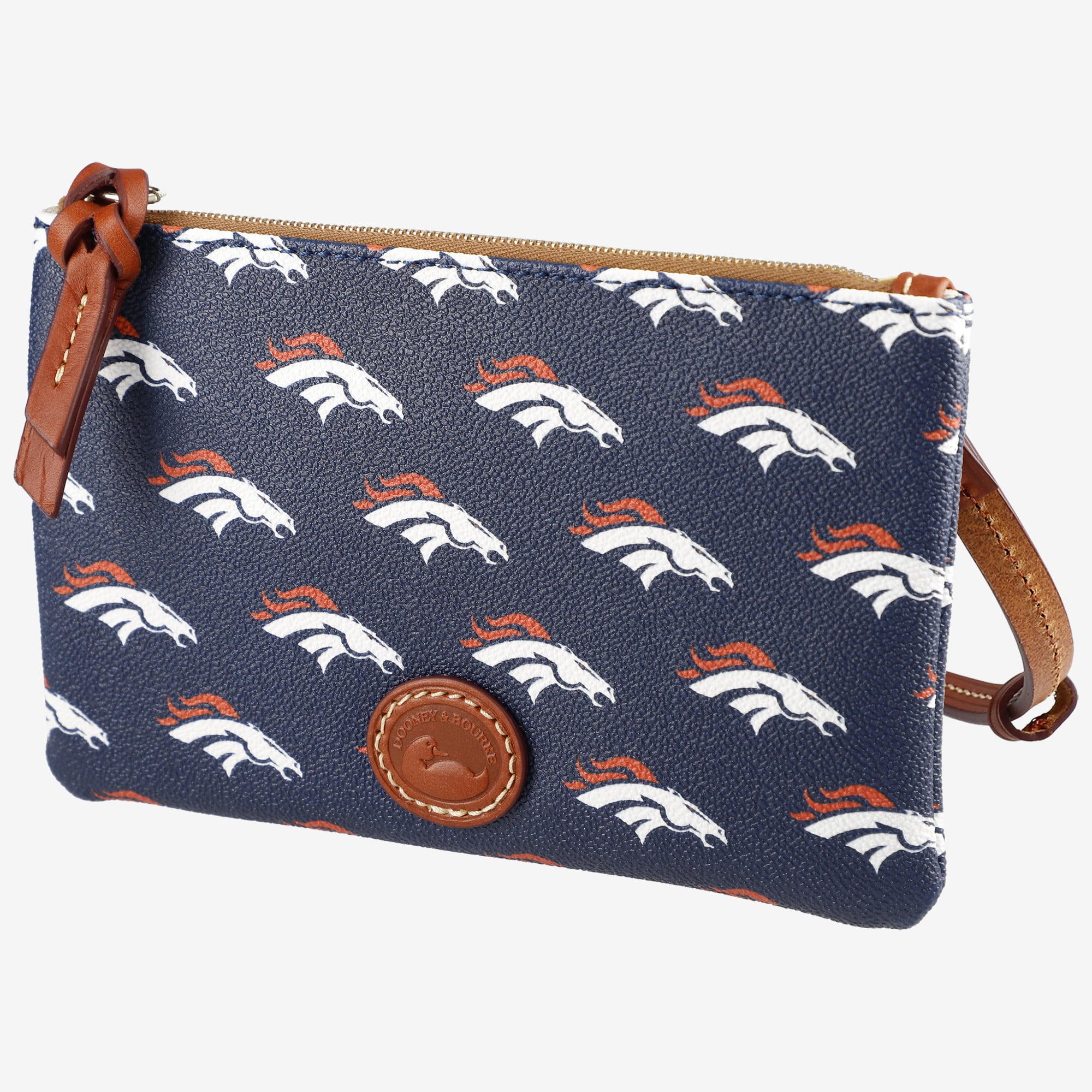 Dooney & Bourke Denver Broncos Top Zip Crossbody Bag