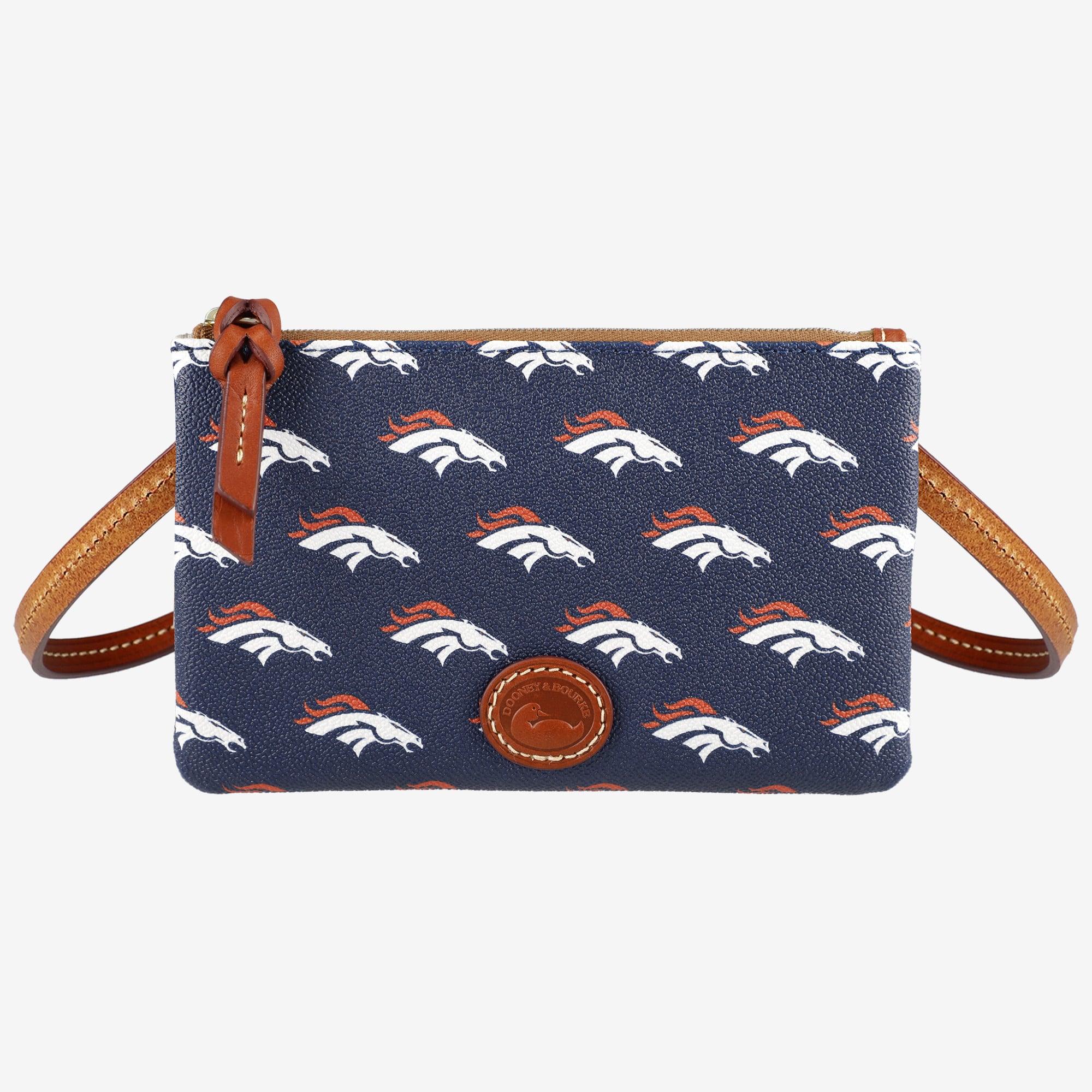 Dooney & Bourke Denver Broncos Top Zip Crossbody Bag