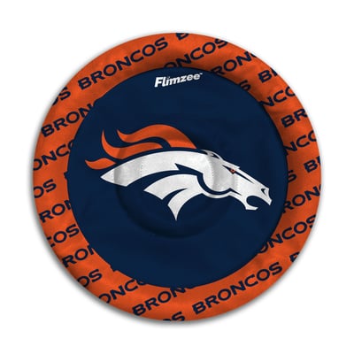 Denver Broncos Fanpoint Flimzee Bean Bag Flying Disc