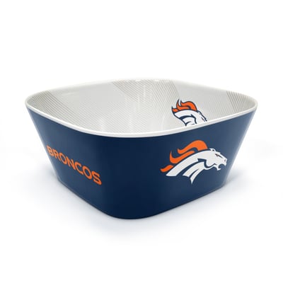 Denver Broncos Fanpoint Large Party Bowl