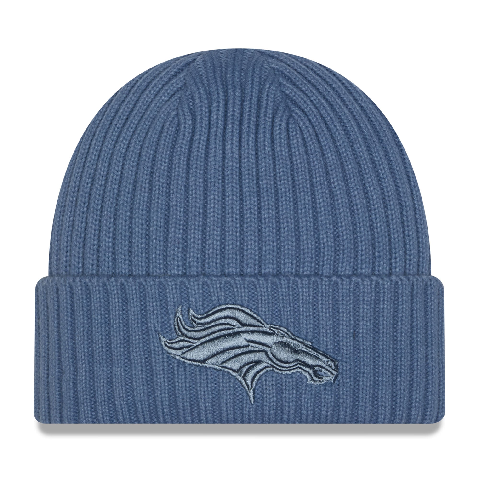 Bonnet à revers New Era bleu Denver Broncos pour filles
