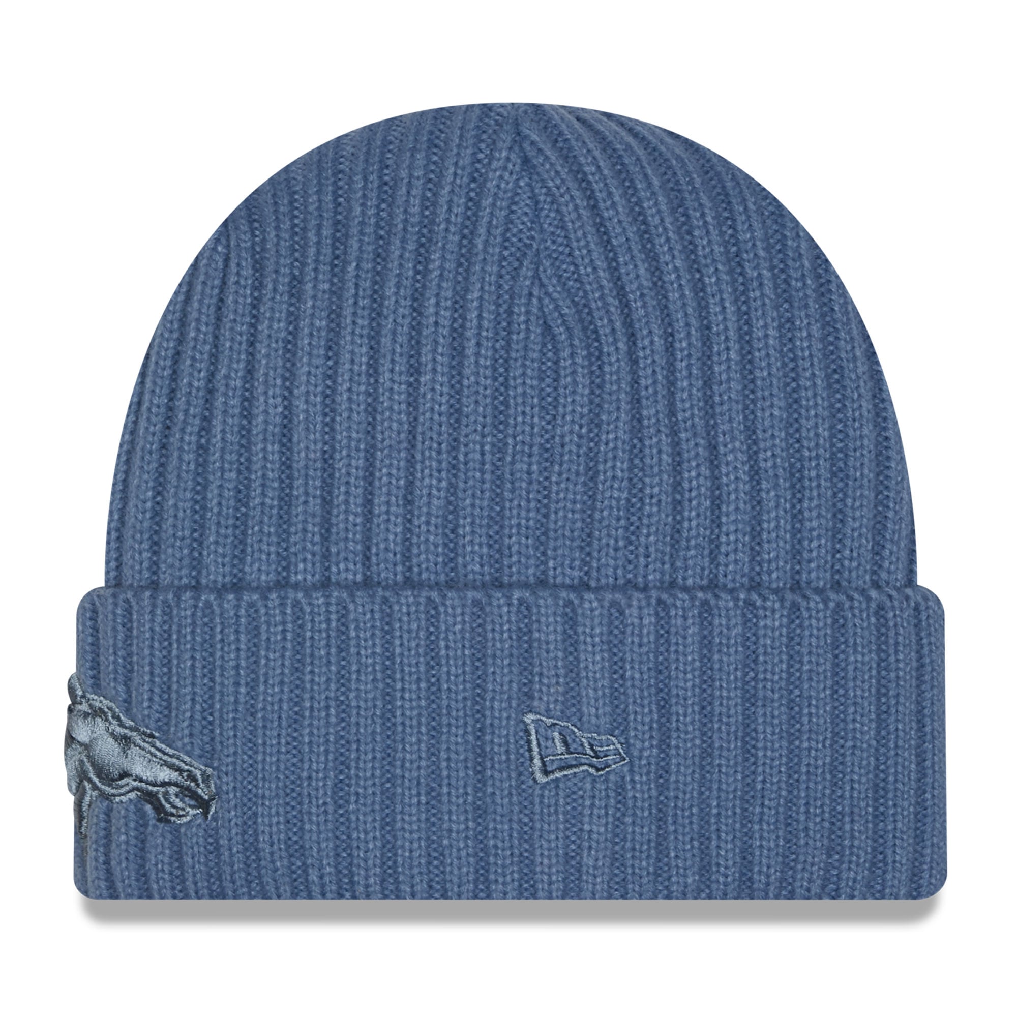 Bonnet à revers New Era bleu Denver Broncos pour filles