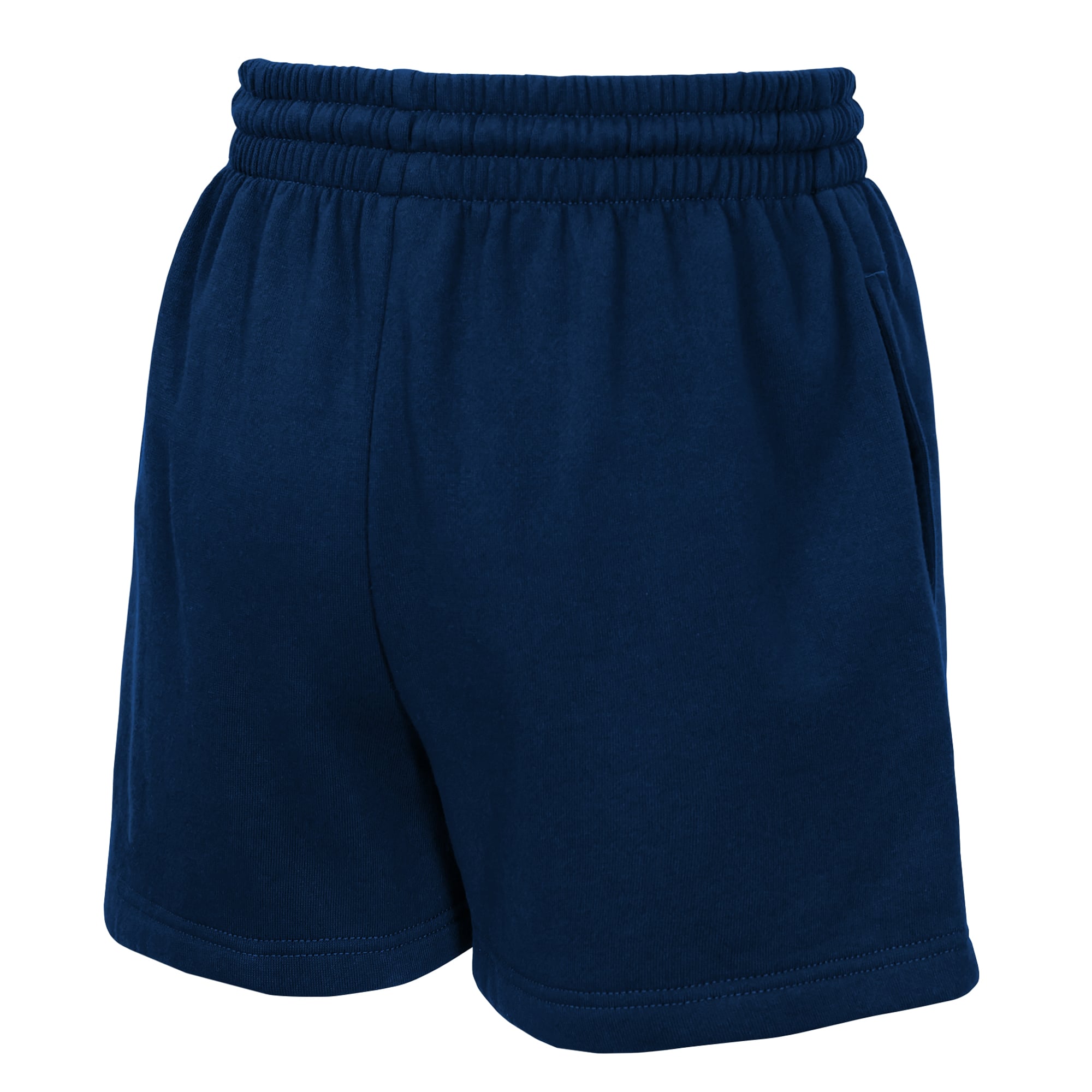 Ensemble sweat-shirt et short en polaire à col V Denver Broncos Red Zone bleu marine de la marque WEAR by Erin Andrews pour jeunes filles