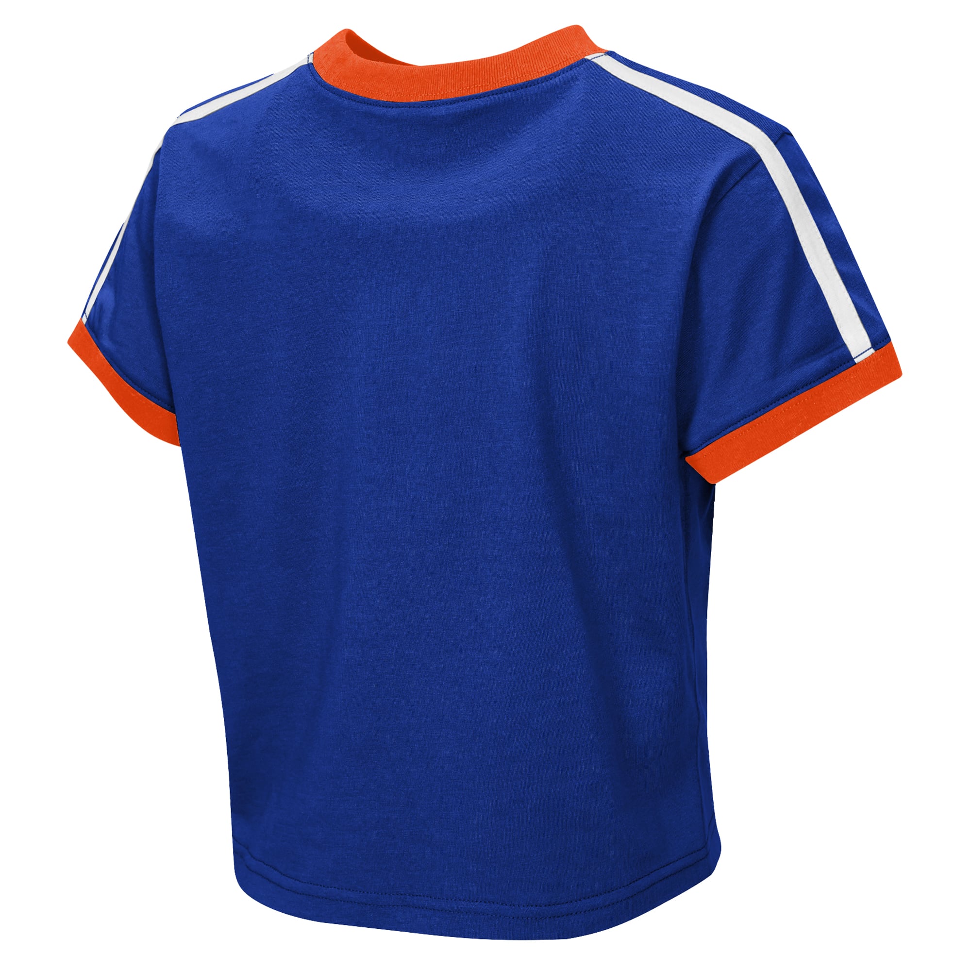 T-shirt bébé court à col rond « Hail Mary » de la marque Girls Youth WEAR by Erin Andrews Royal Denver Broncos