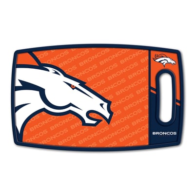 Denver Broncos IDNA Logo Series Cutting Board