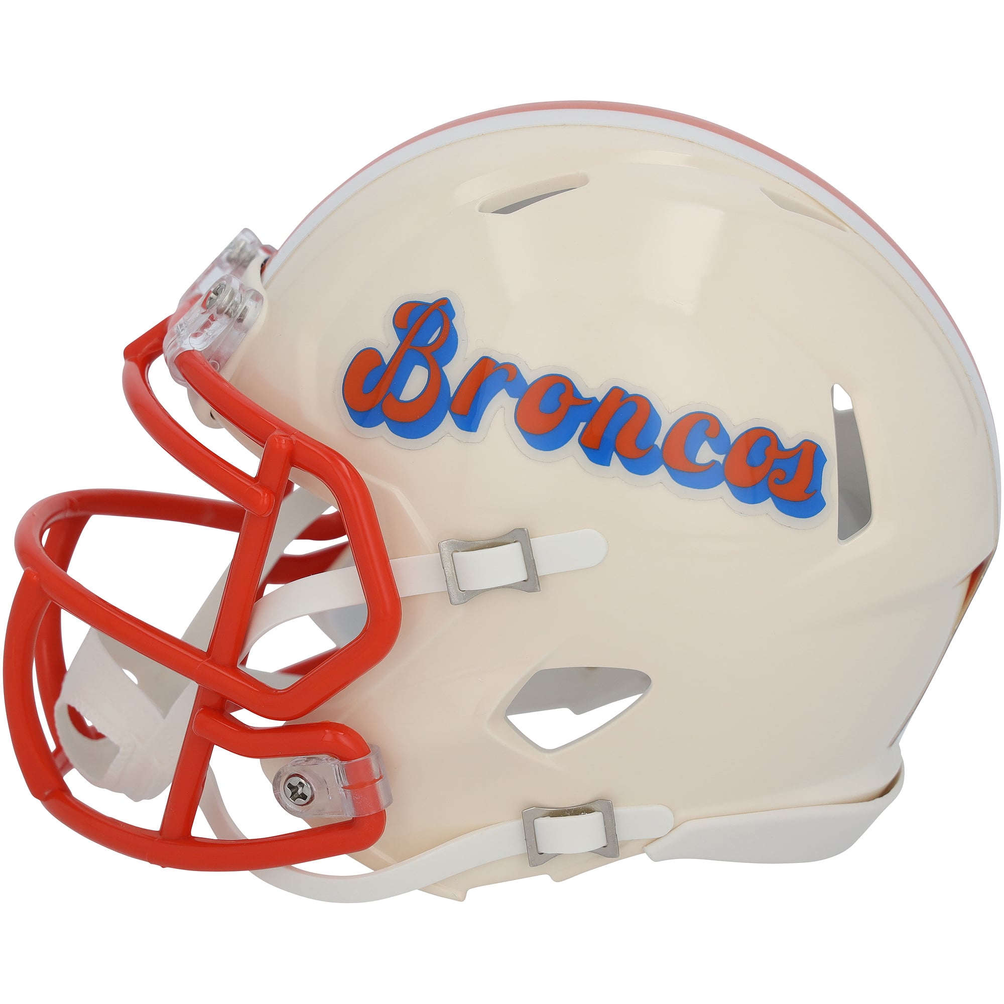 J.K. Dobbins Denver Broncos Autographed Riddell Retro Speed Mini Helmet