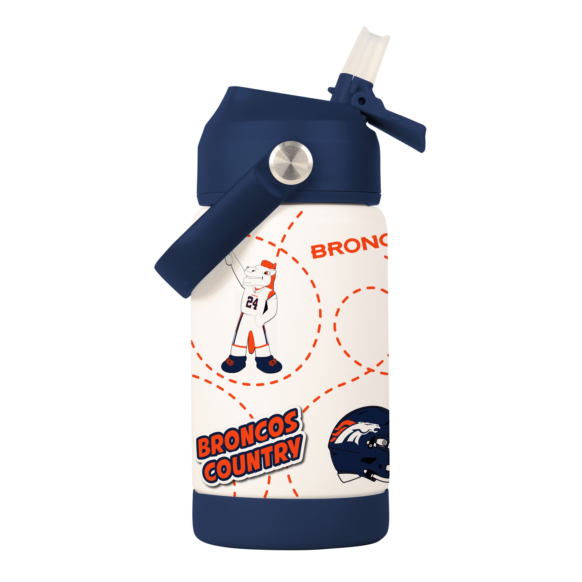 Bouteille mascotte de 35 cl des Denver Broncos