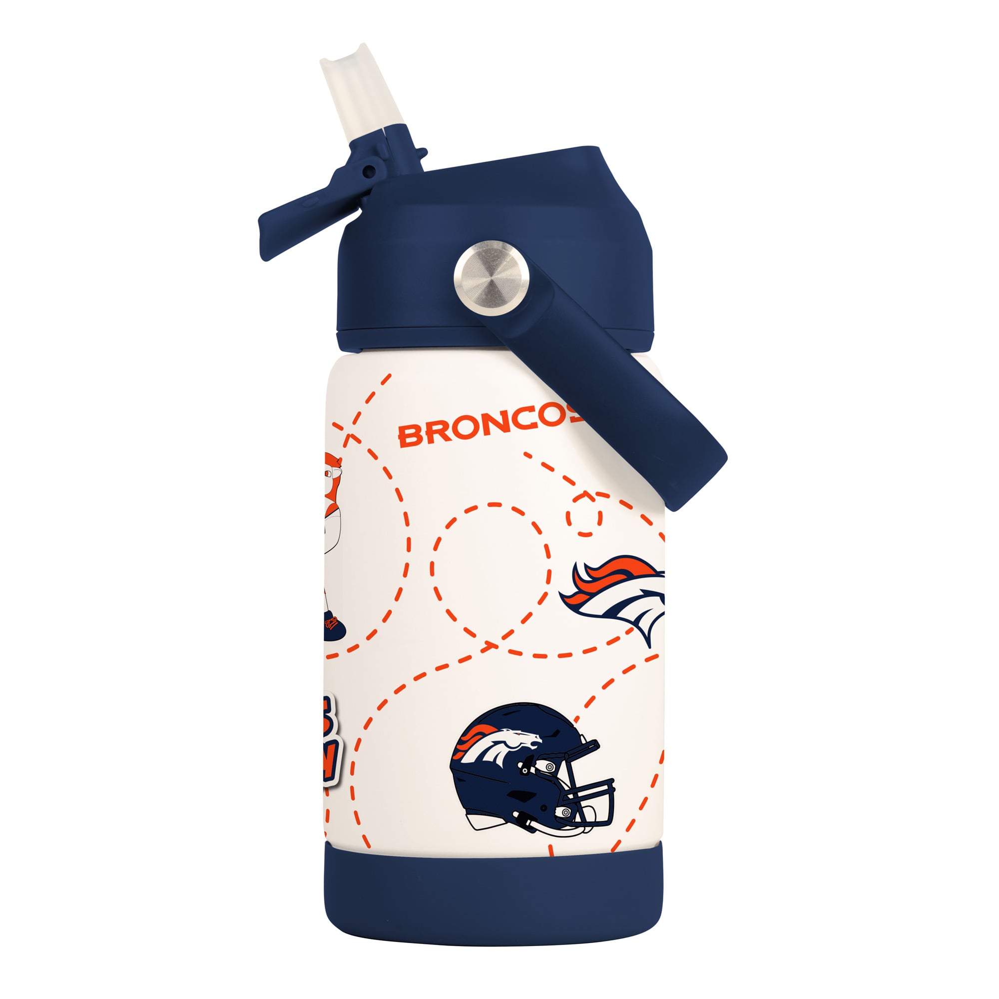 Bouteille mascotte de 35 cl des Denver Broncos