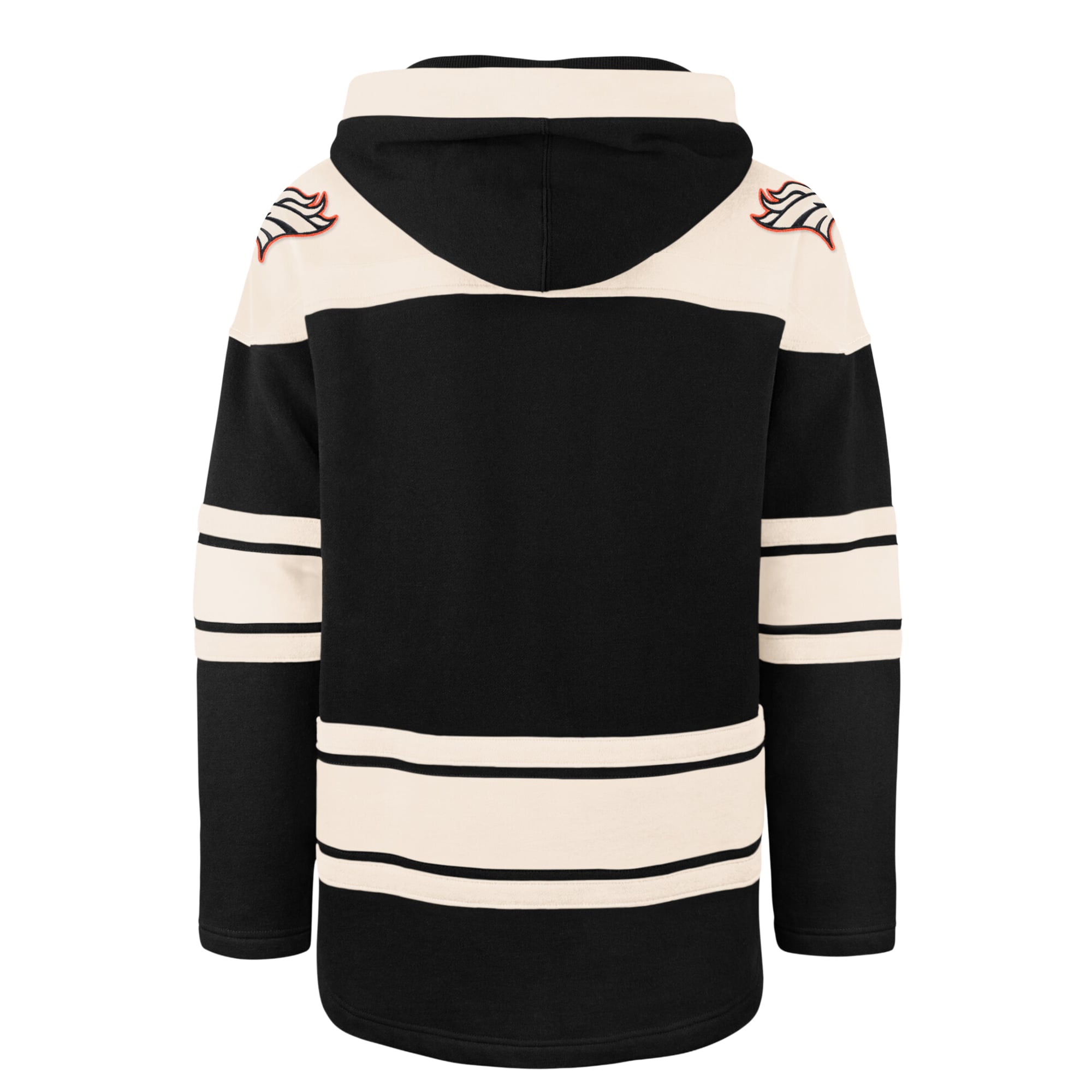Sweat à capuche Superior Lacer noir Denver Broncos '47 pour homme