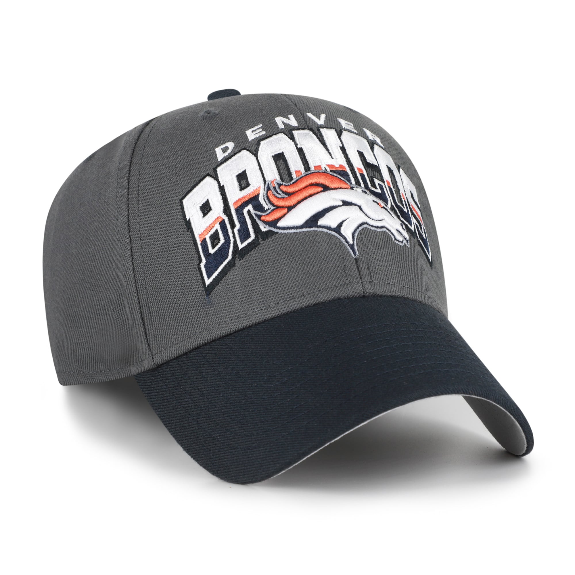 Casquette ajustable Denver Broncos MVP '47 Charcoal pour homme