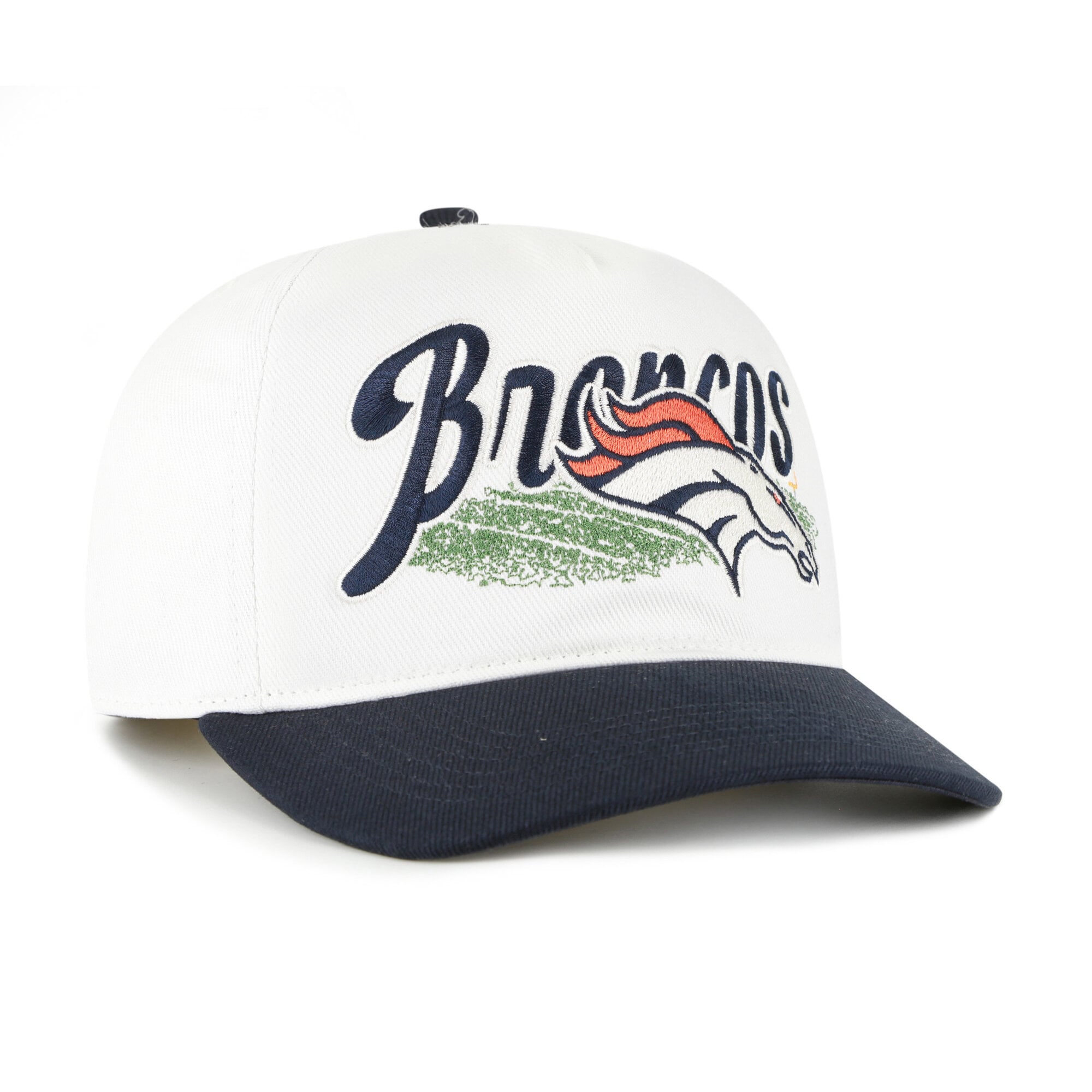 Men's '47 Cream Denver Broncos Enfield Hitch Adjustable Hat