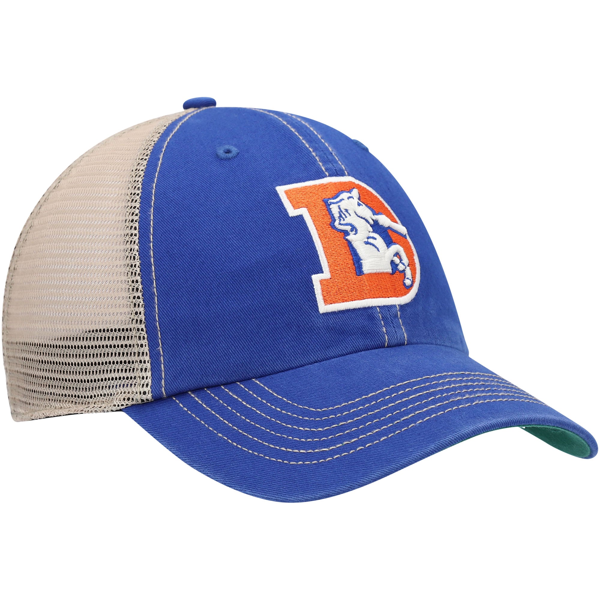 Men's '47 Royal Denver Broncos Trawler Trucker Clean Up Snapback Hat