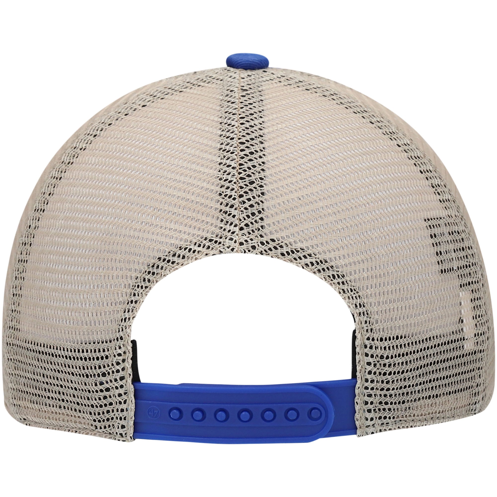Men's '47 Royal Denver Broncos Trawler Trucker Clean Up Snapback Hat
