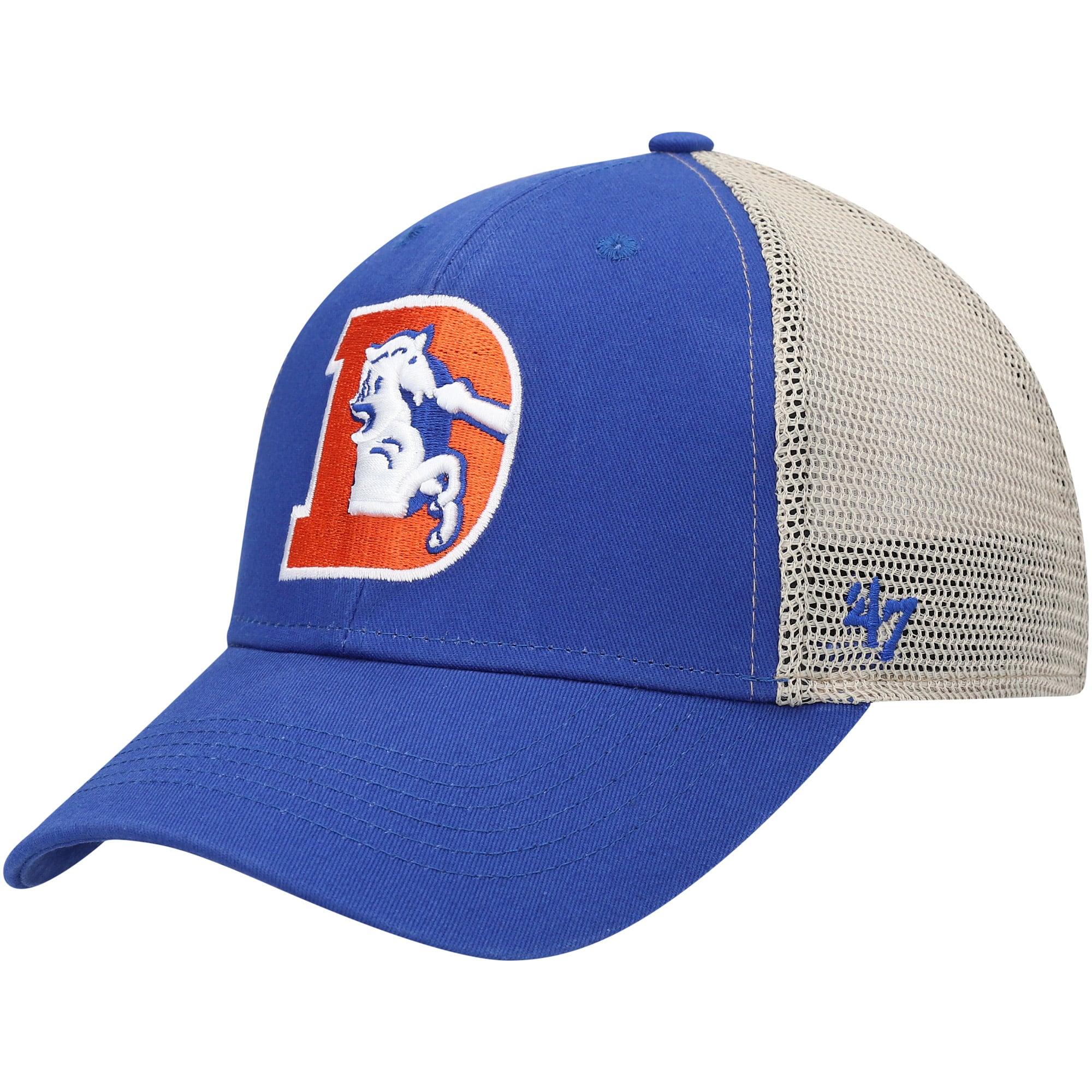 Casquette Snapback Flagship MVP des Broncos de Denver '47 Royal/Naturel pour homme