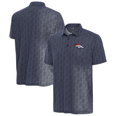 Denver Broncos Antigua Vigorous Polo - Navy