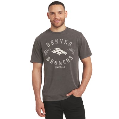 Denver Broncos Darius Rucker Collection by Fanatics Washed T-Shirt - Charcoal