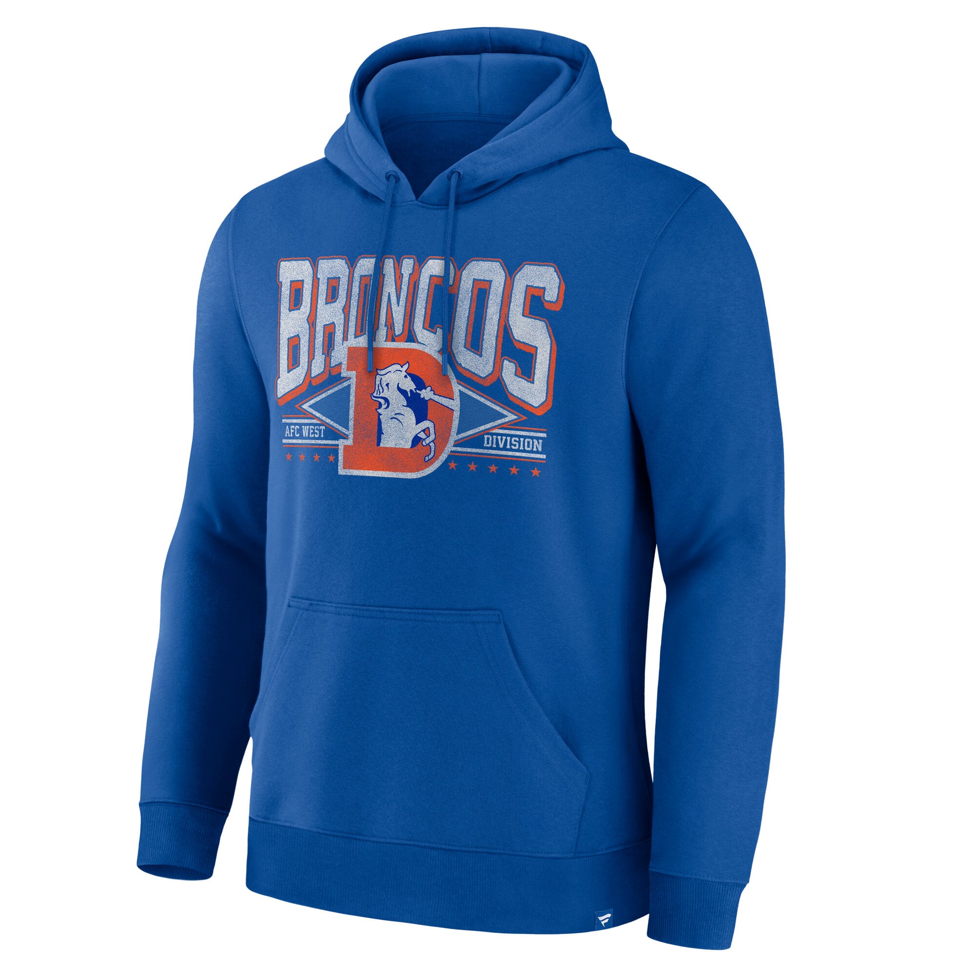 Men's Fanatics Royal Denver Broncos Delay Of The Game Legacy Fleece Hoodie