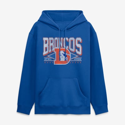Denver Broncos Fanatics Delay Of The Game Legacy Fleece Hoodie - Royal