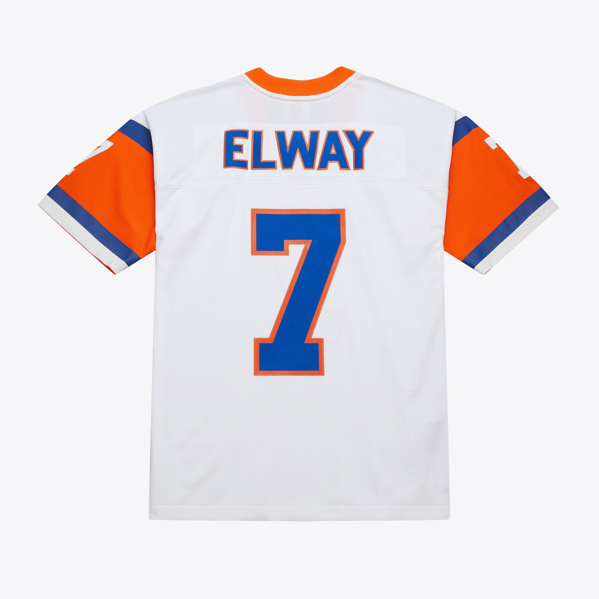 Men's Mitchell & Ness John Elway White Denver Broncos 1994 Legacy Replica Jersey