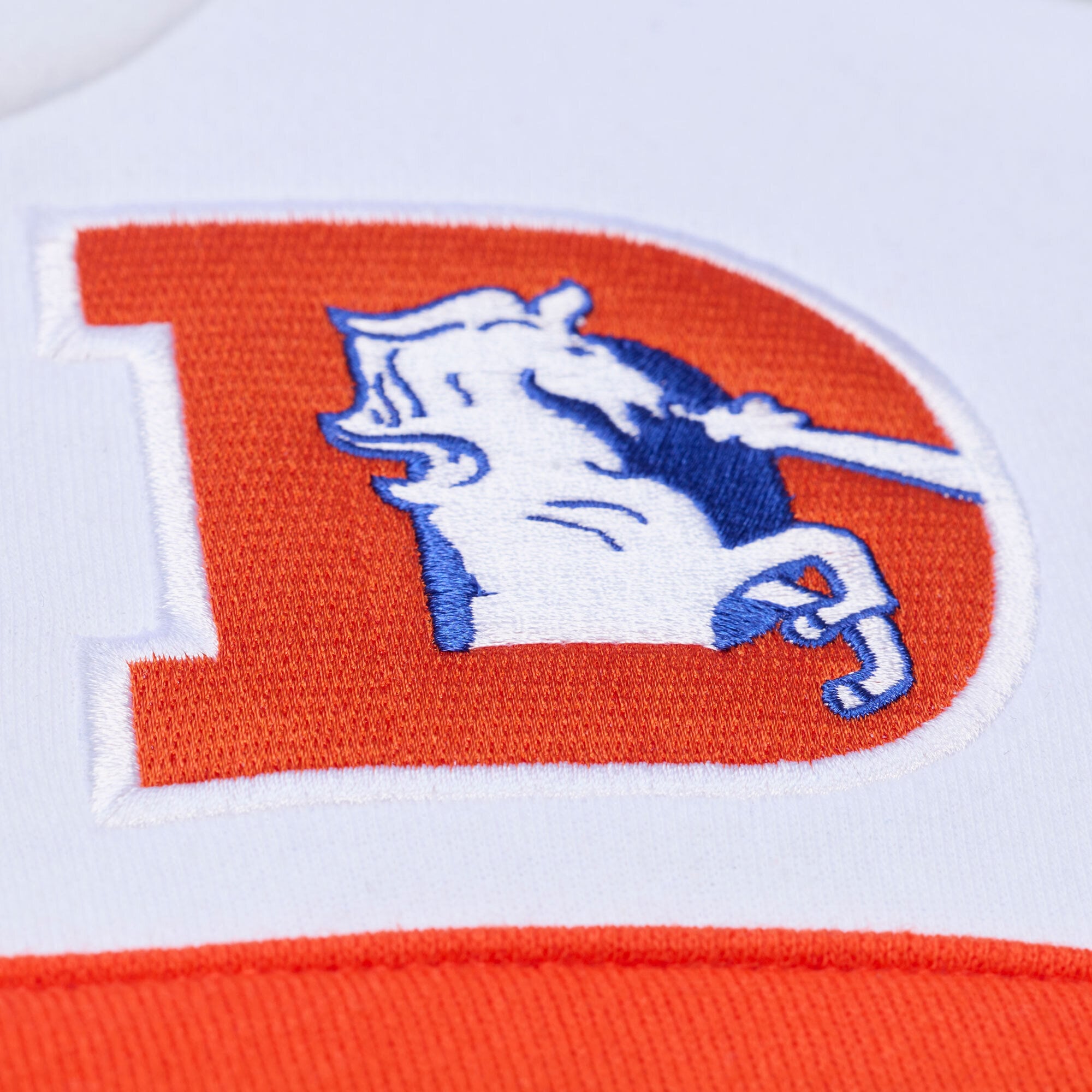 Men's Mitchell & Ness Royal Denver Broncos Head Coach Hoodie