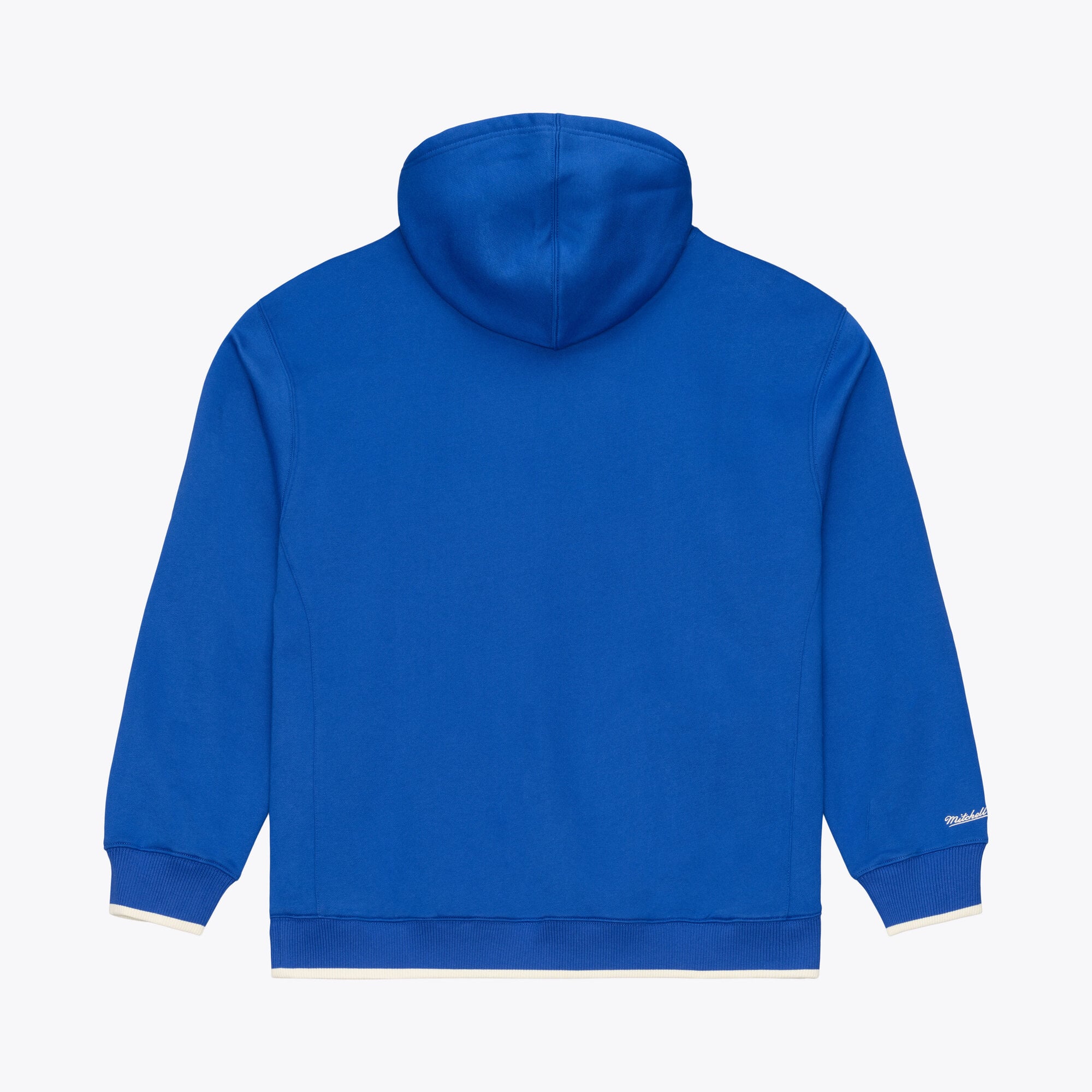Sweat à capuche en polaire épaisse Mitchell & Ness Royal Denver Broncos Premium Essentials pour homme