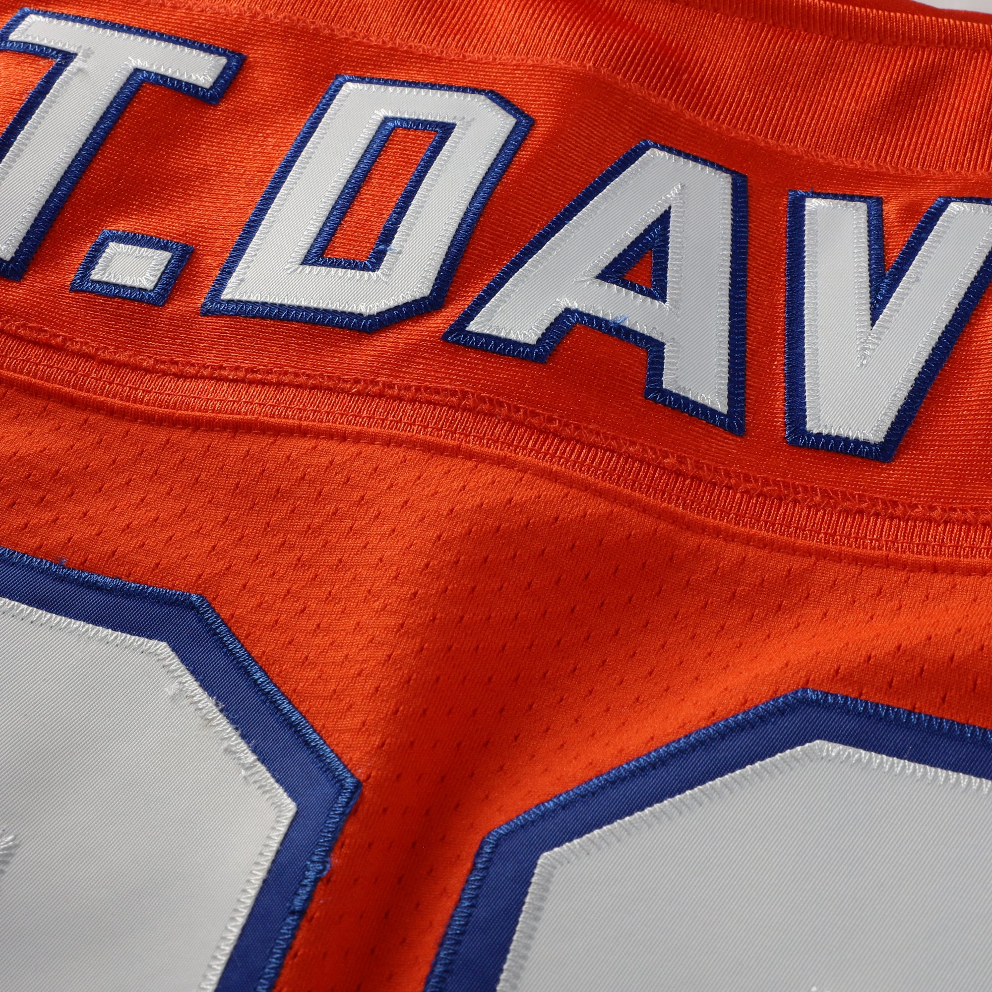Men's Mitchell & Ness Terrell Davis Orange Denver Broncos 1995 Authentic Throwback Retired Player Jersey