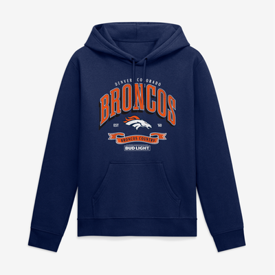 Denver Broncos Bud Light Hoodie - Navy