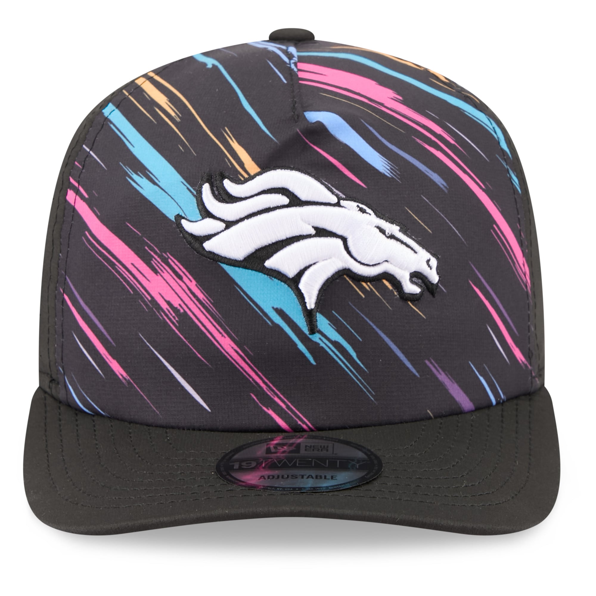 Men's New Era Black Denver Broncos 2026 NFL Crucial Catch 19TWENTY Adjustable Hat